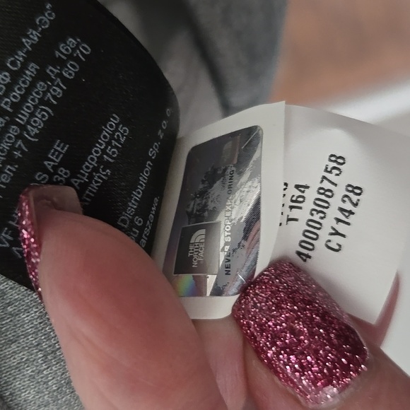 The North Face Canyonlands Mens Light Gray and 1/2 Zip Pullover Large NWOT - Picture 4 of 6